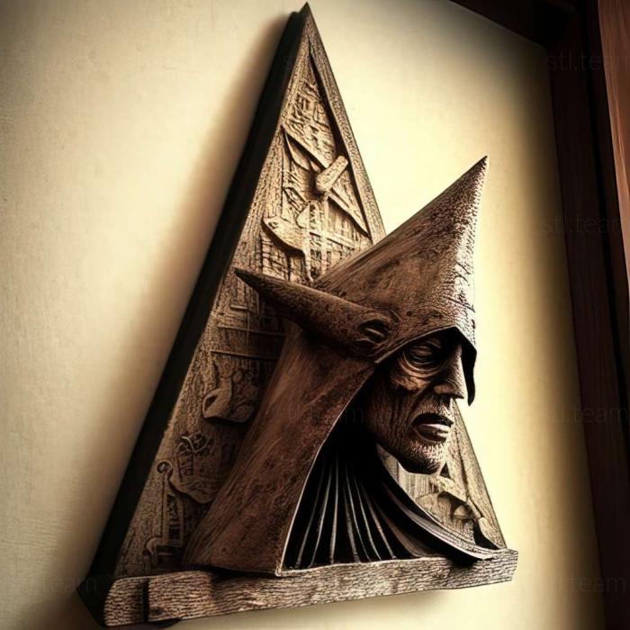 3D модель Пирамидоголовый из Silent Hill (STL)